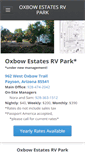 Mobile Screenshot of paysonrvpark.com